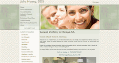 Desktop Screenshot of lamorindadentistry.com